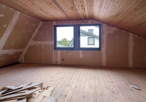Raum im Dachgeschoss