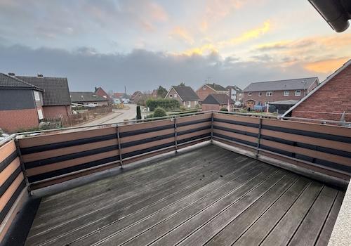 Balkon mit Südausrichtung