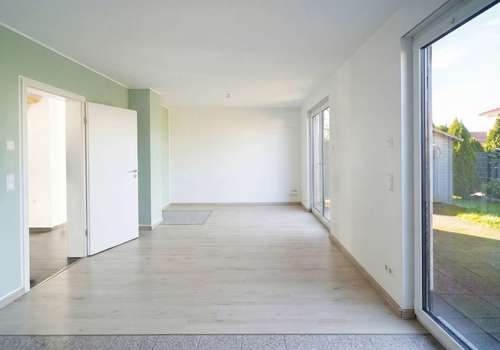 Blick in den Wohnbereich 