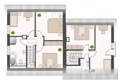 Grundrisse Obergeschoss