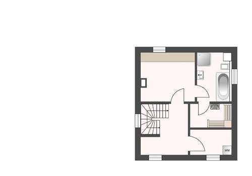 Grundriss Keller rechtes Haus
