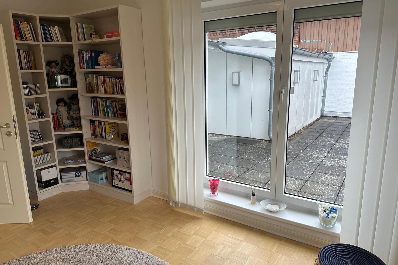 Blick zur Dachterrasse