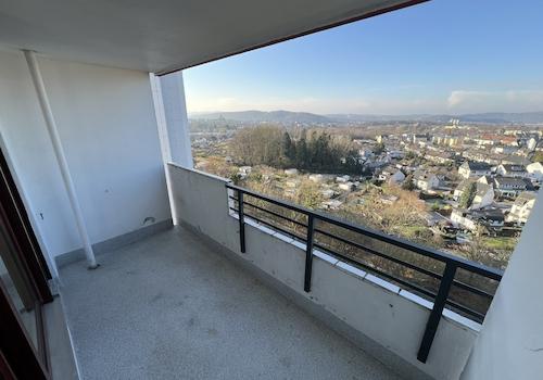 Die Loggia mit toller Weitsicht
