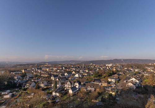 Herrliches Weitblick über den Hagener Norden