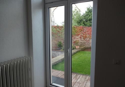 Blick aus der Küche