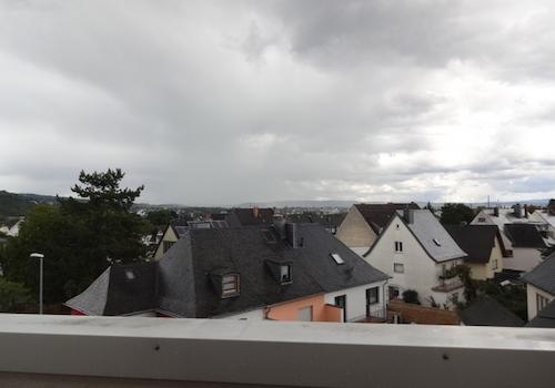 Aussicht von der Dachterrasse