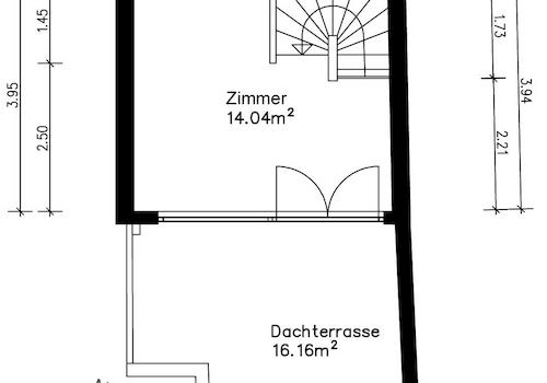 Grundriss Dachgeschoss
