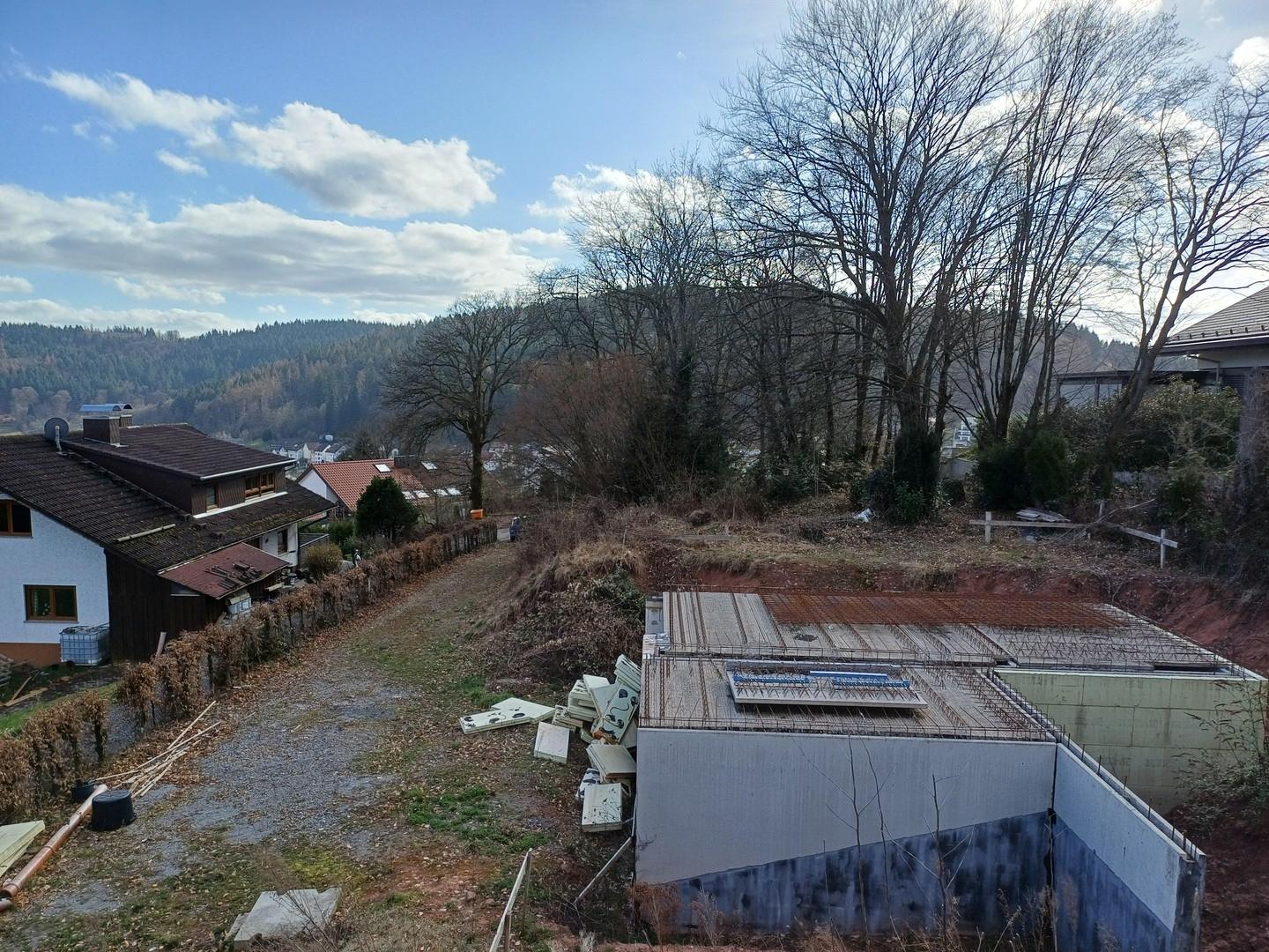 Baustelle nach Süd-Westen