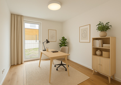 Arbeitszimmer (KI-Staging) 