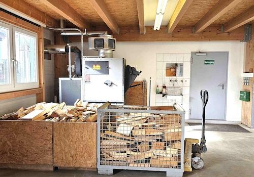 Holzheizung Variante A