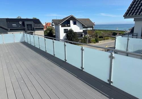 Dachterrasse 1 mit Ostseeblick