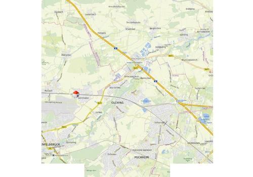 Geolyzer Kartenausschnitt