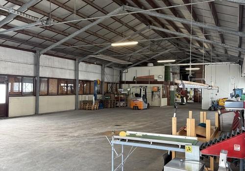 Ansicht Betriebshalle