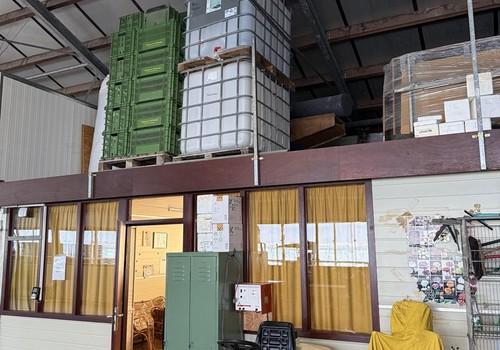 Ansicht in der Betriebshalle