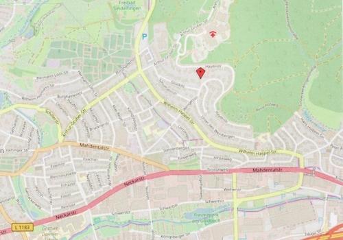 Lage des Grundstücks