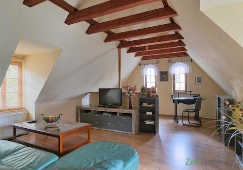 Blick in den großen Wohnraum