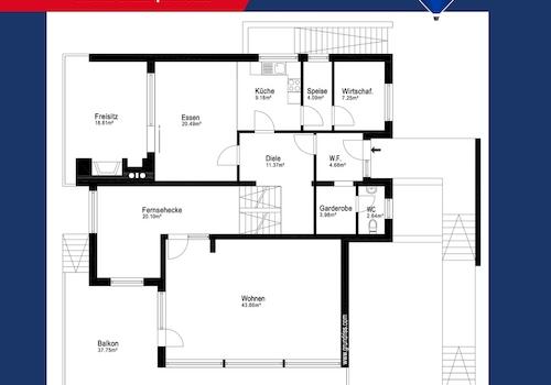 Grundriss Erdgeschoß