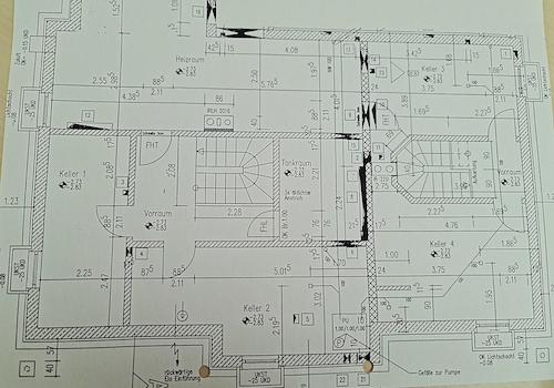 Grundriss Keller