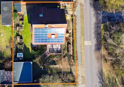 Ungefähre Grundstücksumrandung