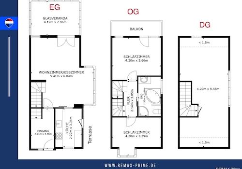 Grundriss EG-DG Hirtenstraße