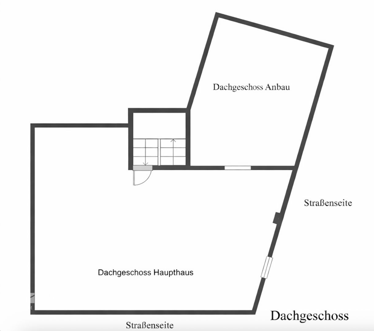  Dachgeschoss Haupthaus - Anbau