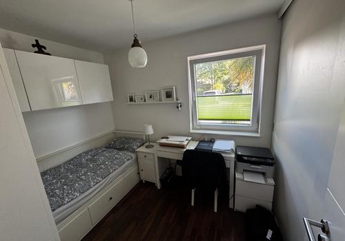 Technikraum mit integriertem Schlafzimmer