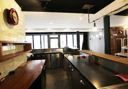 Bereich hinter der Theke