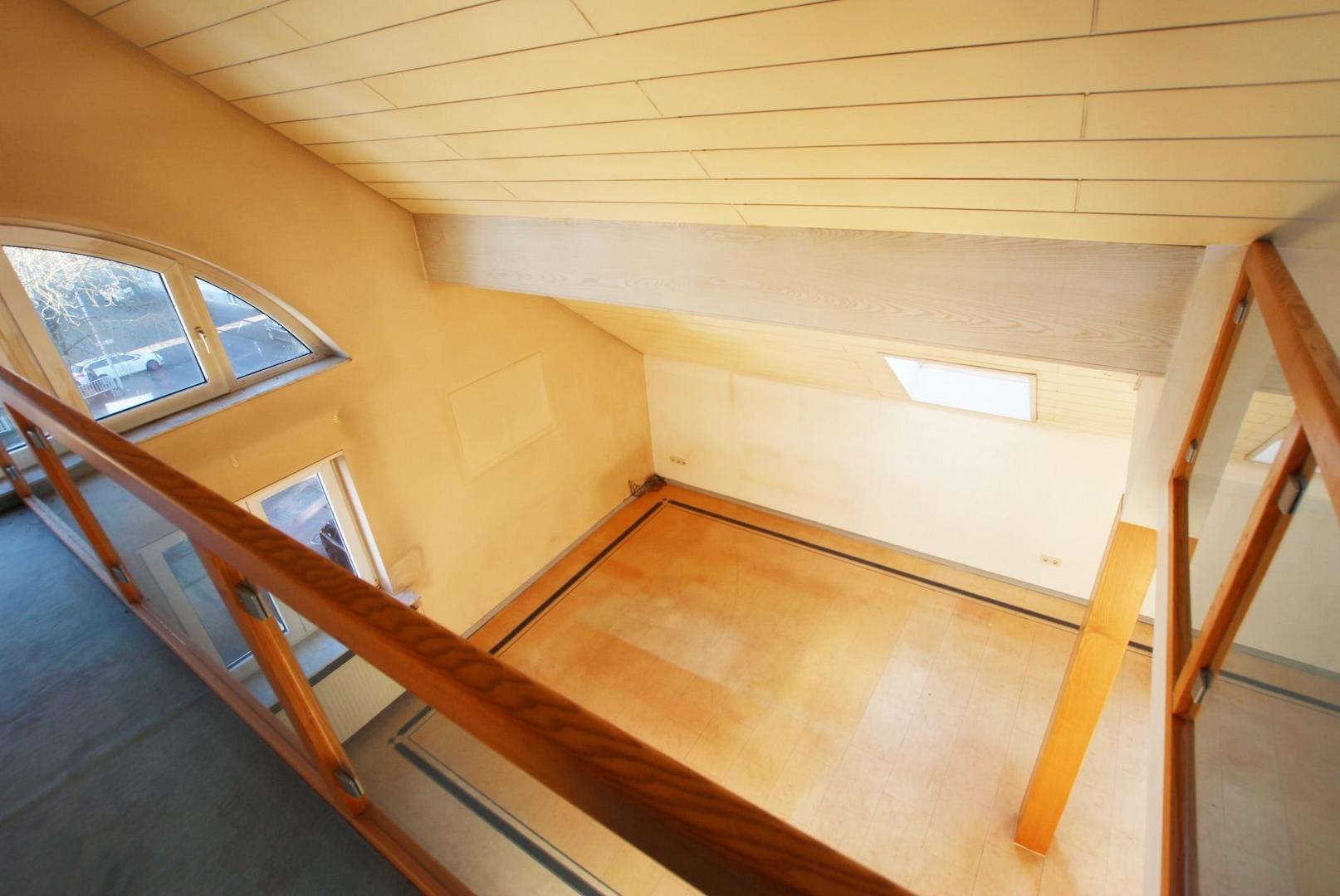 Blick vom Spitzboden