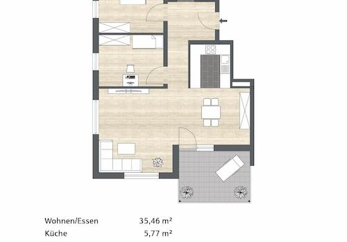 Wohnung Nr. 12, Haus 2