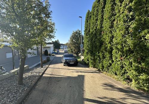 Zufahrt zum Grundstück