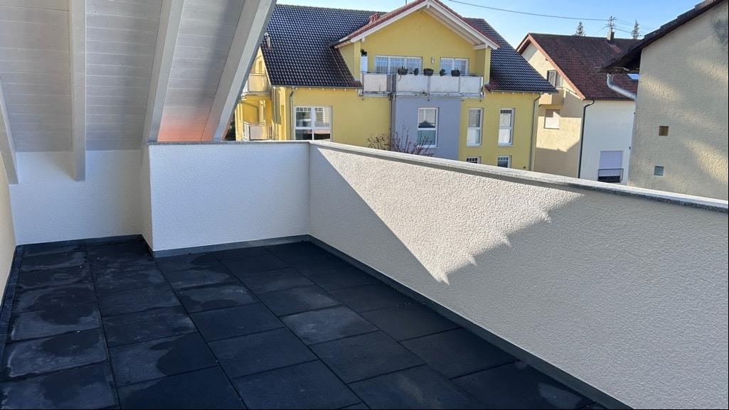 Balkon Dachgeschosswohnung