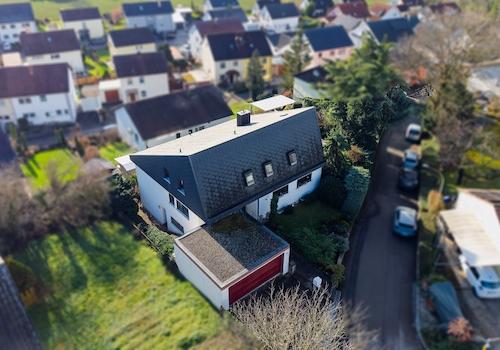 Das Objekt aus der Vogelperspektive