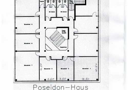 Grundriss Büro # 10 / OG