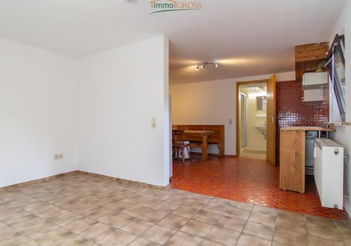 1-Zimmer-Wohnung im UG