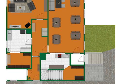 Erdgeschoss & Außenbereich