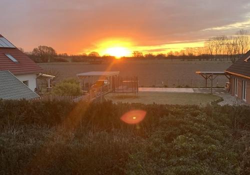 Blick aus dem Schlafzimmer