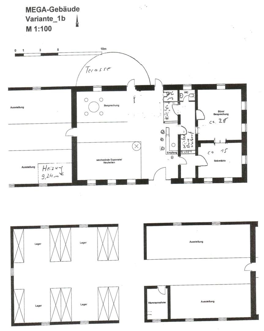 Plan Büroteil