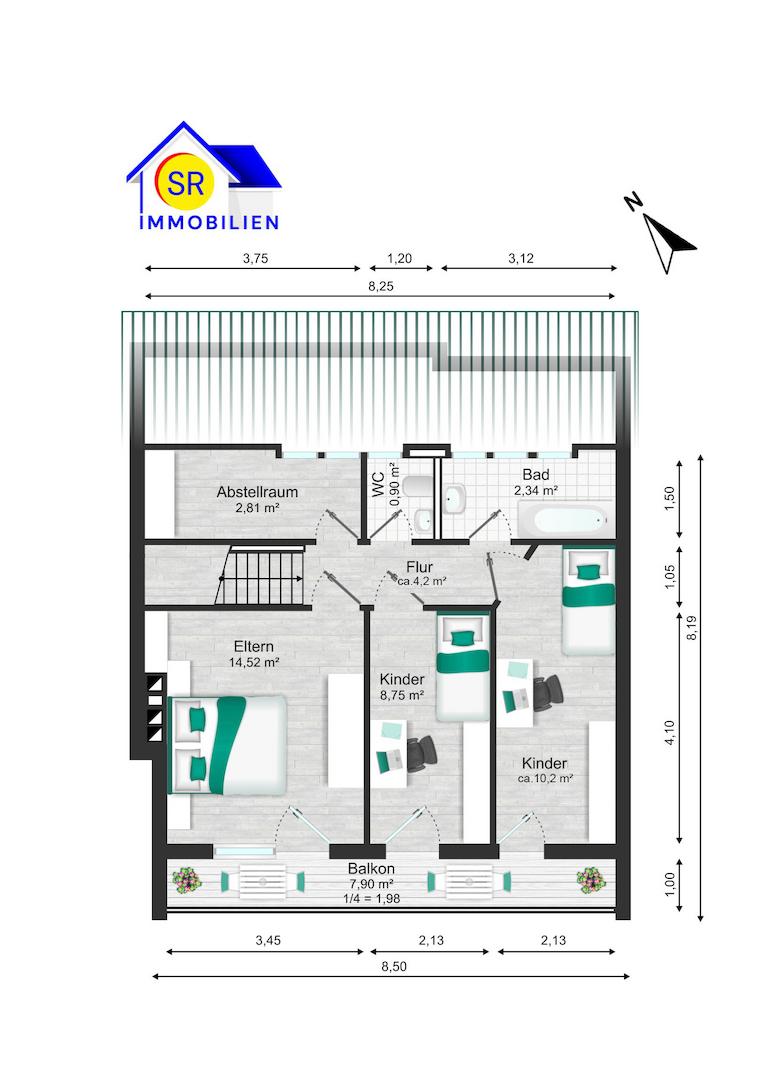 Grundriss Dachgeschoss3