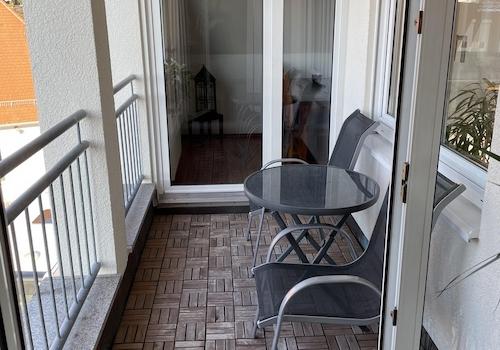 Loggia Zugang von Wohnzimmer