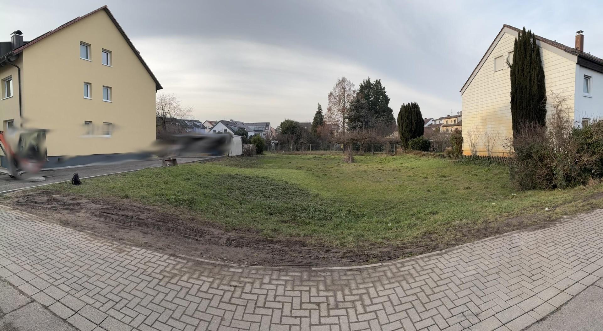 Blick von der Strasse