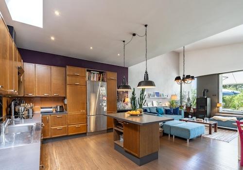 Küche große Wohnung