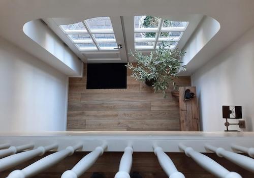 Blick von der Galerie 