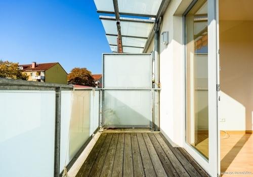 Balkon - Beispielwohnung