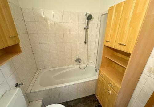 Innenliegendes Wannenbad