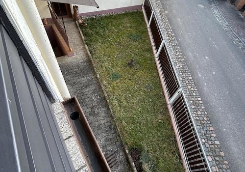 Blick in den kleinen Garten