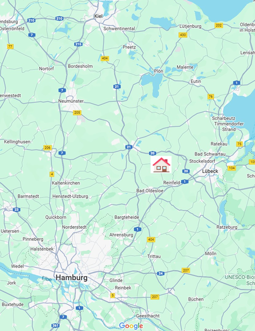 Lage Metropolregion Hamburg