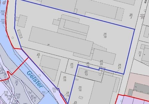 Kartenauszug markiert