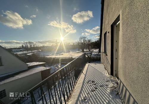 Ausblich vom Balkon