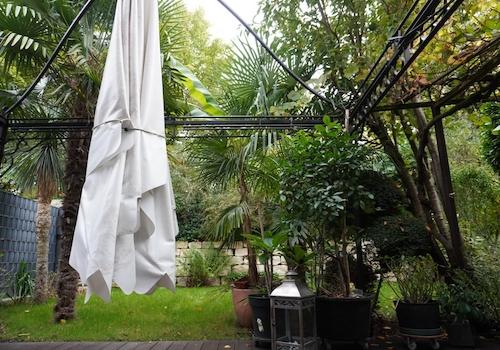 Ansicht in Richtung Garten