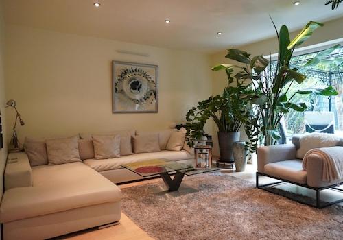 Teilansicht Wohnzimmer